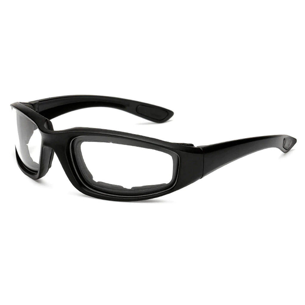 Gafas de luna transparente para moto