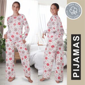 PIJAMA AZUCENA FULL PRINT